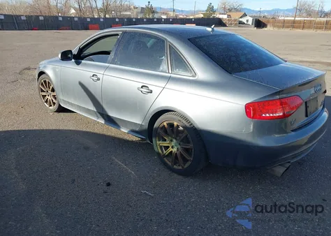 2012 Audi A4 2.0T Premium из США, поврежденный, VIN WAUHFAFL0CN007723